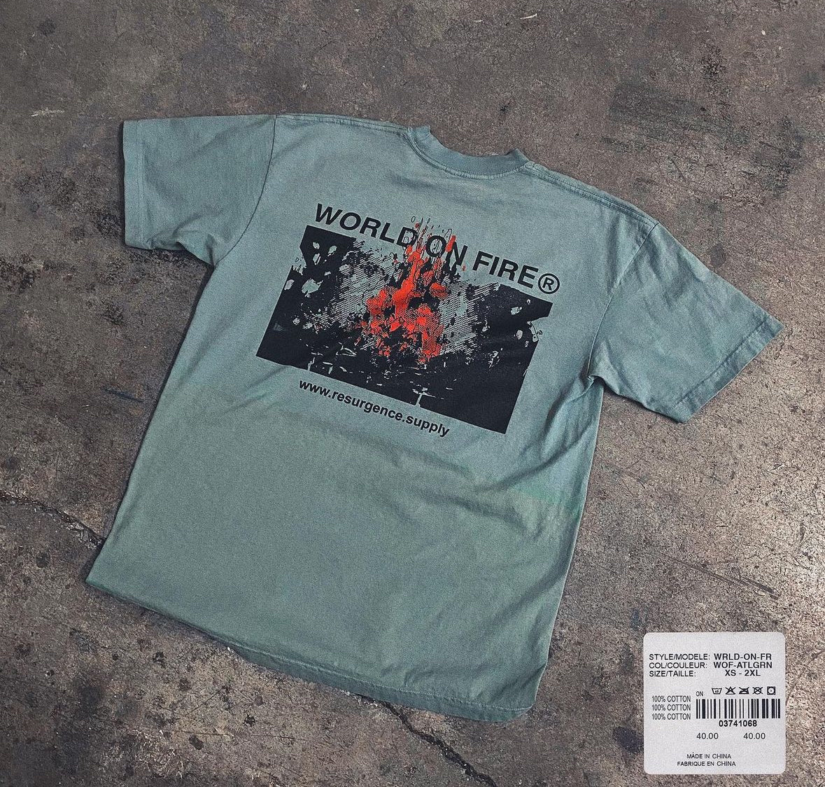 Ω (2020) WOF SHIRT