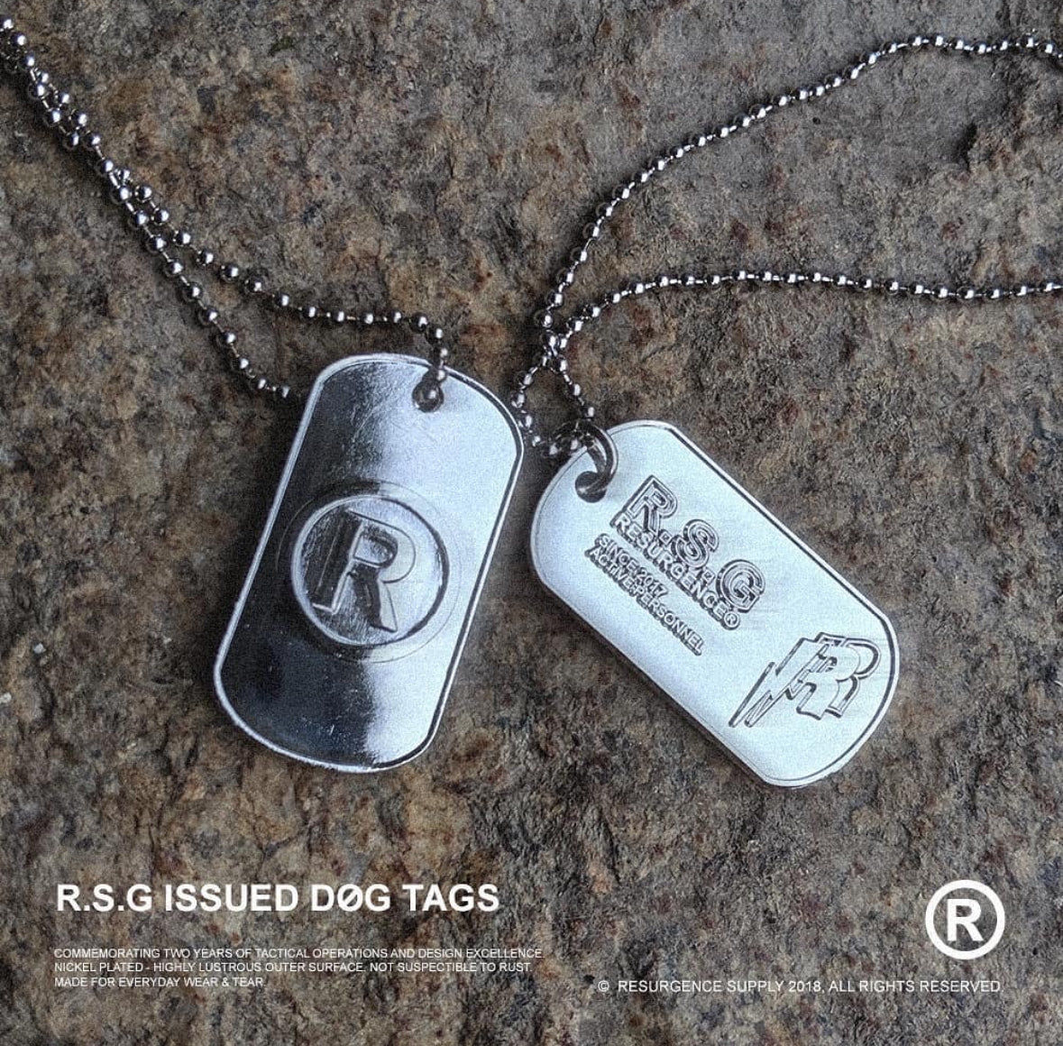 Ω (2019) RSG ISSUED DOG TAG