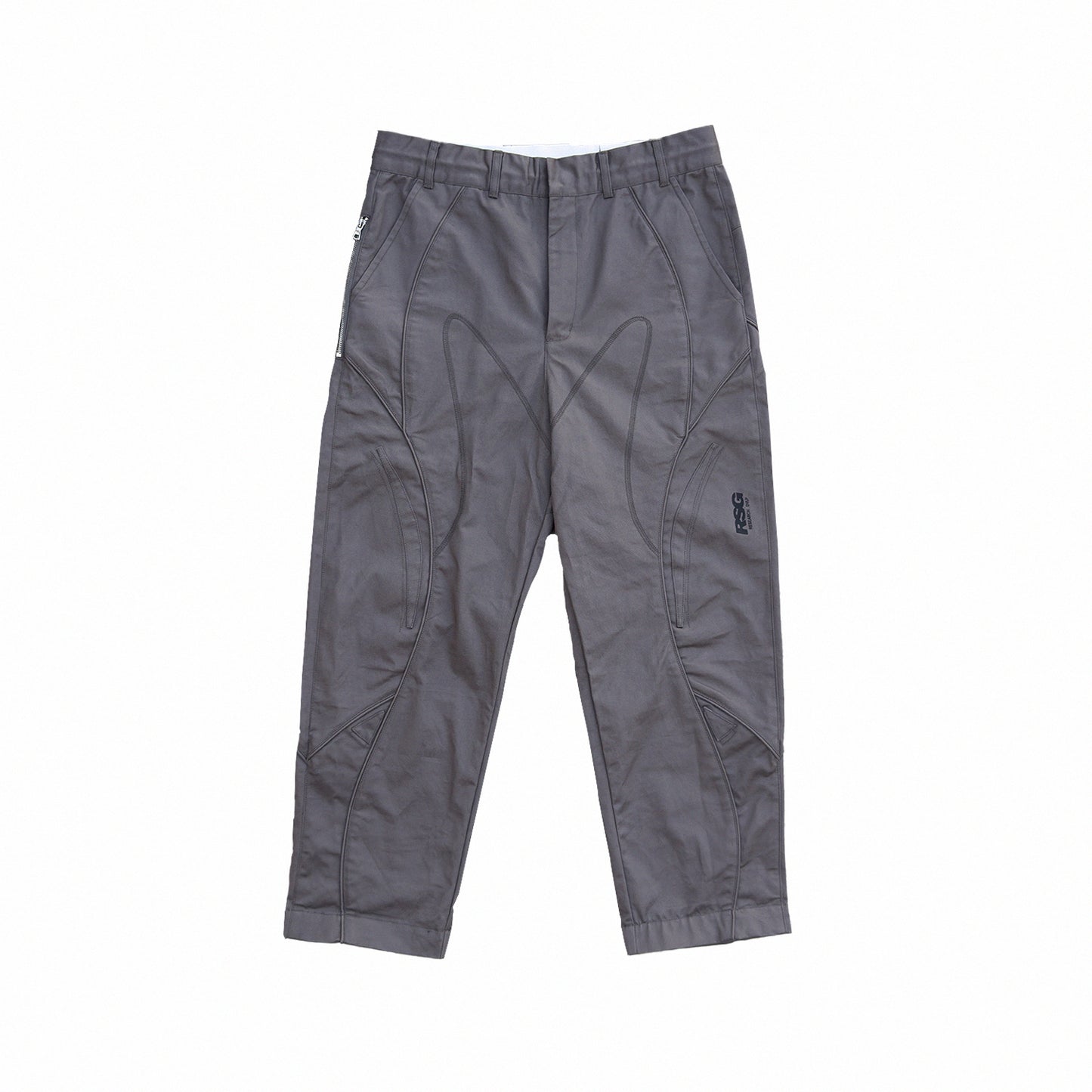 RSGTECH CROP BLK/GREY