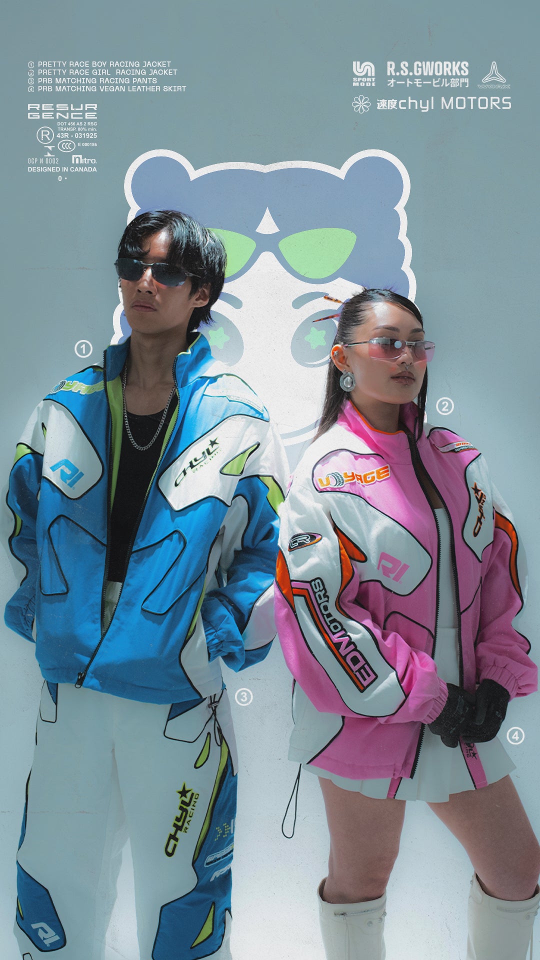 PRETTY RACE BOY JACKET
