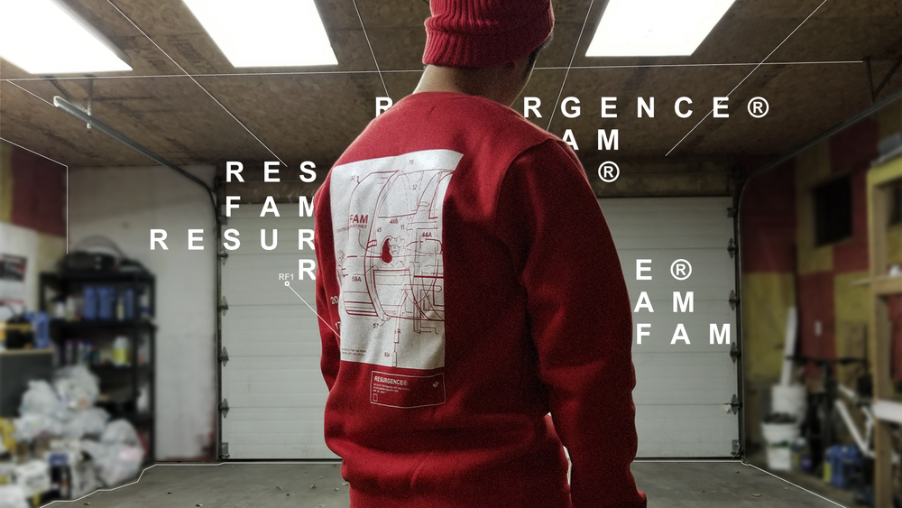 Ω (2017) RSG x FAM - RF1 Crewneck