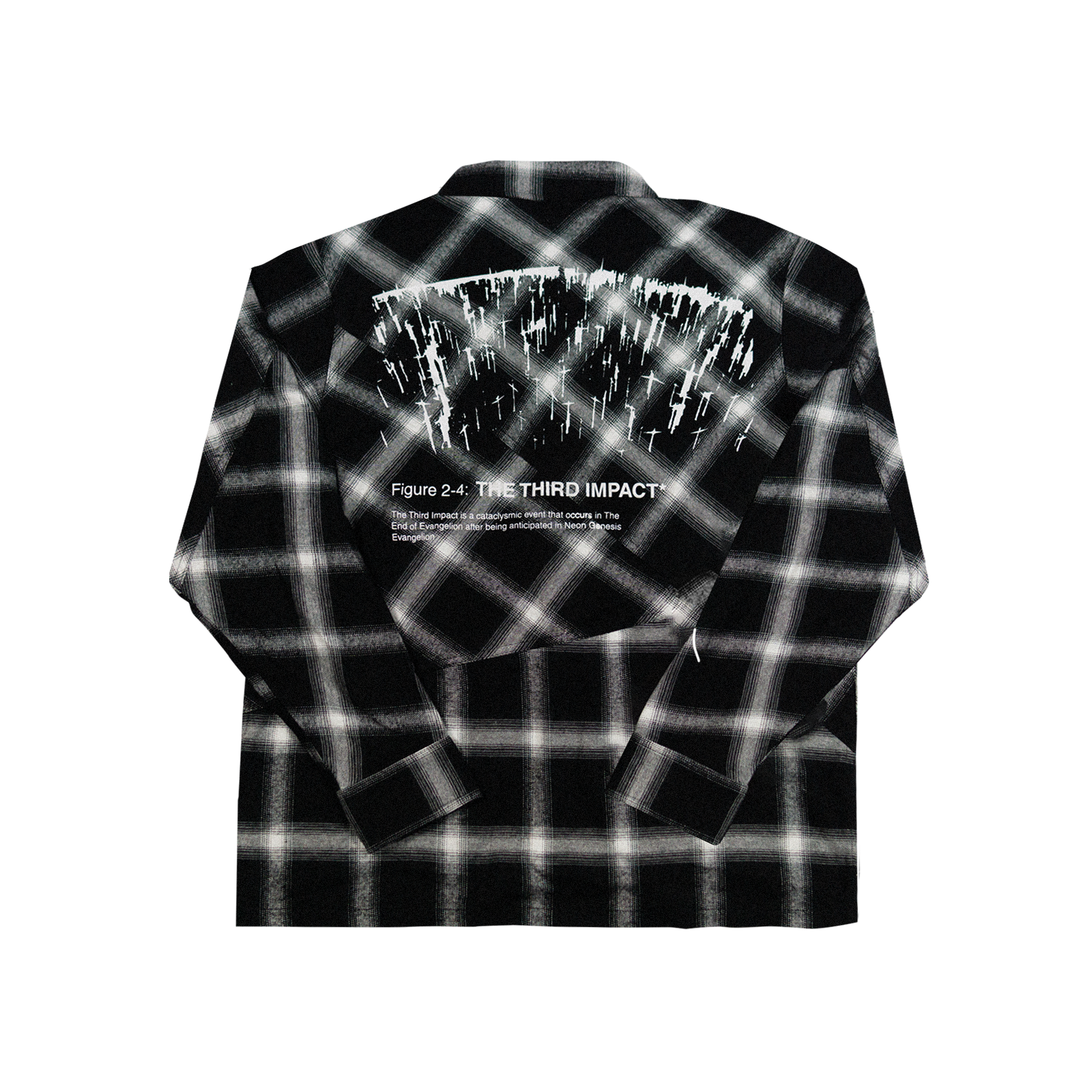 Ω (2020) N.G.E THIRD IMPACT Flannel