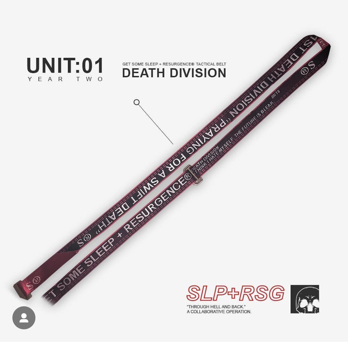 Ω (2018) GSS + RSG: DEATH DIVISION CORP. BELT