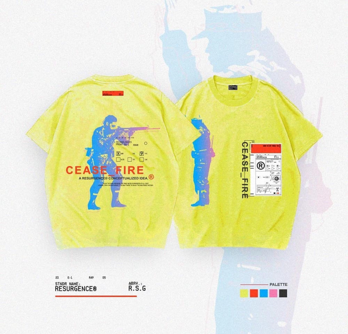 Ω (2019) CEASEFIRE SHIRT