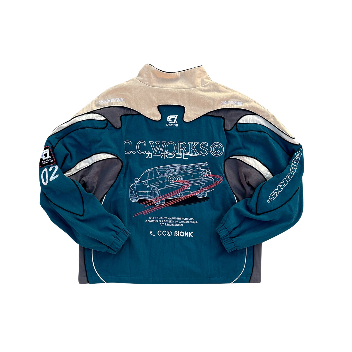 R34 GTR SKYLINE RACING JACKET – R.S.G RESURGENCE®