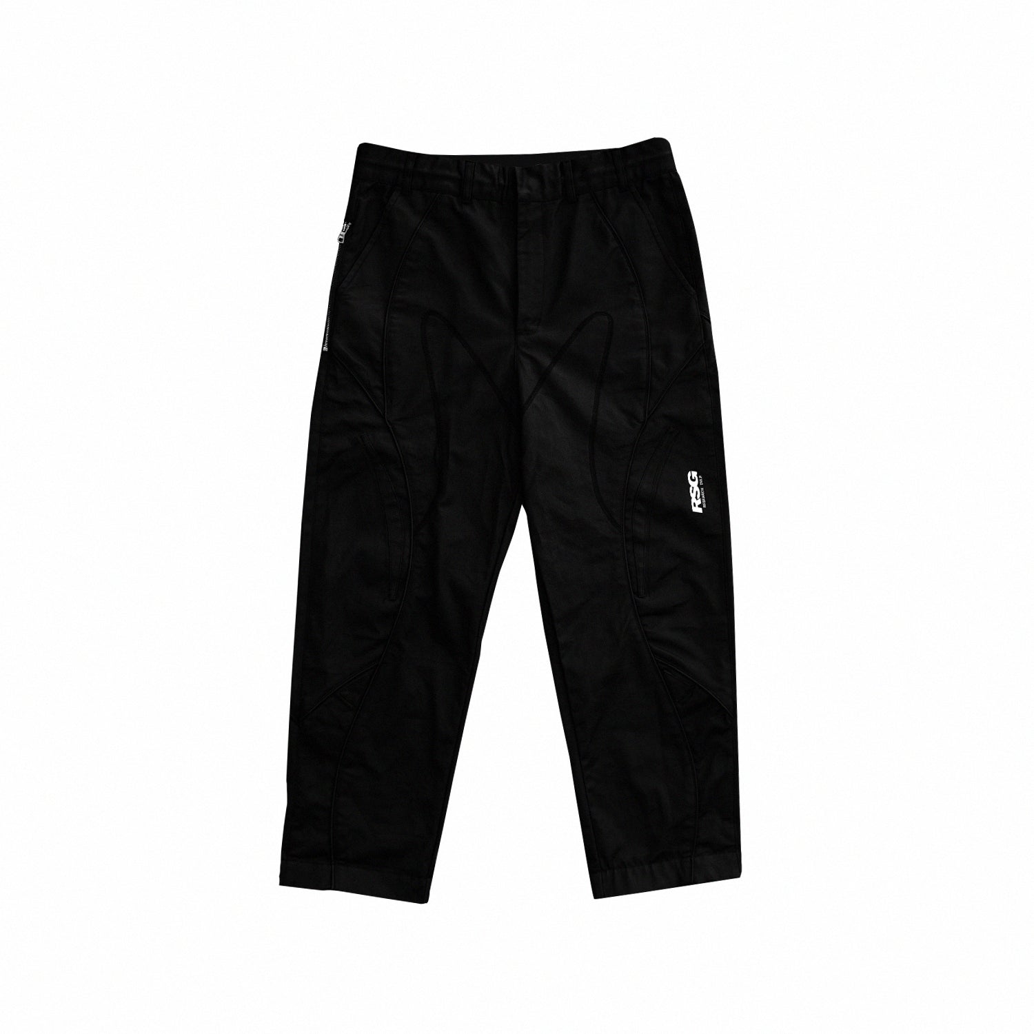 RSGTECH CROP BLK/GREY