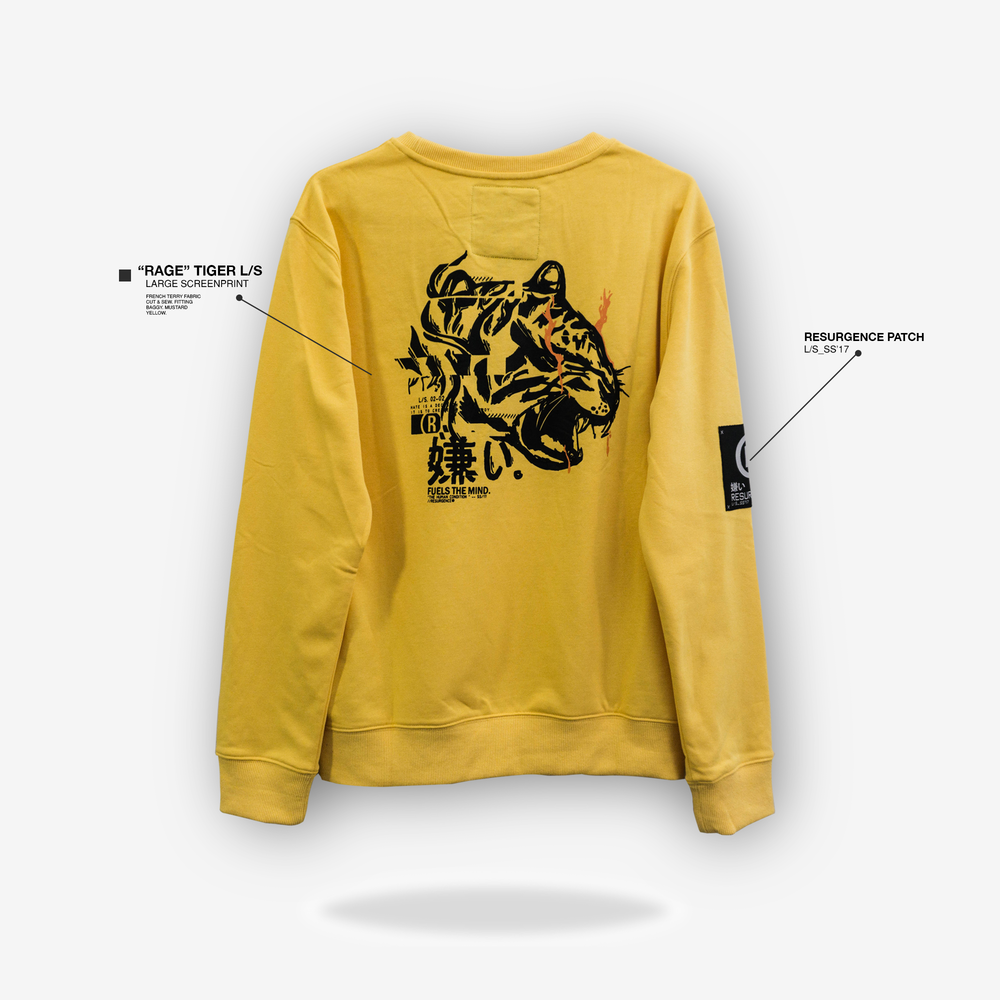 Ω (2017) RAGE Tiger Long Sleeve (激怒)