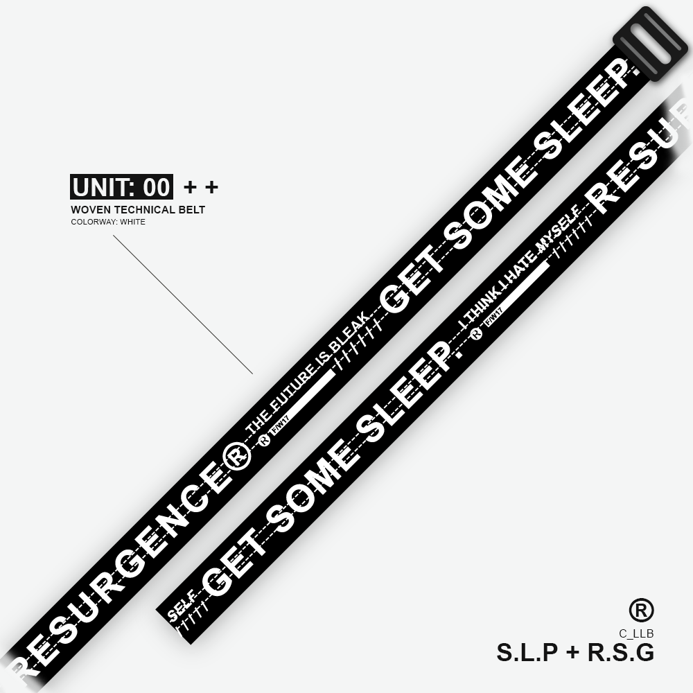 Ω (2017) SLP + RSG unit 00: Woven Technical Belt